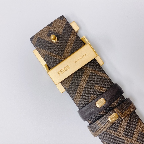 FENDI FF logo reversible belt size 95 - Picture 4 of 4